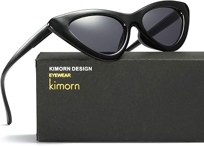 Amazon.com: kimorn Cat Eye Sunglasses Women Clout Goggles Kurt